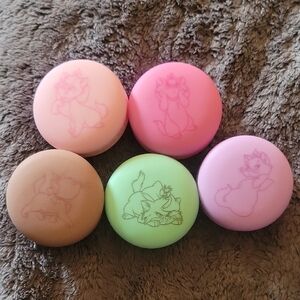 Cute Pastel Aristocats "Marie" Lip Balm Set - 5pcs